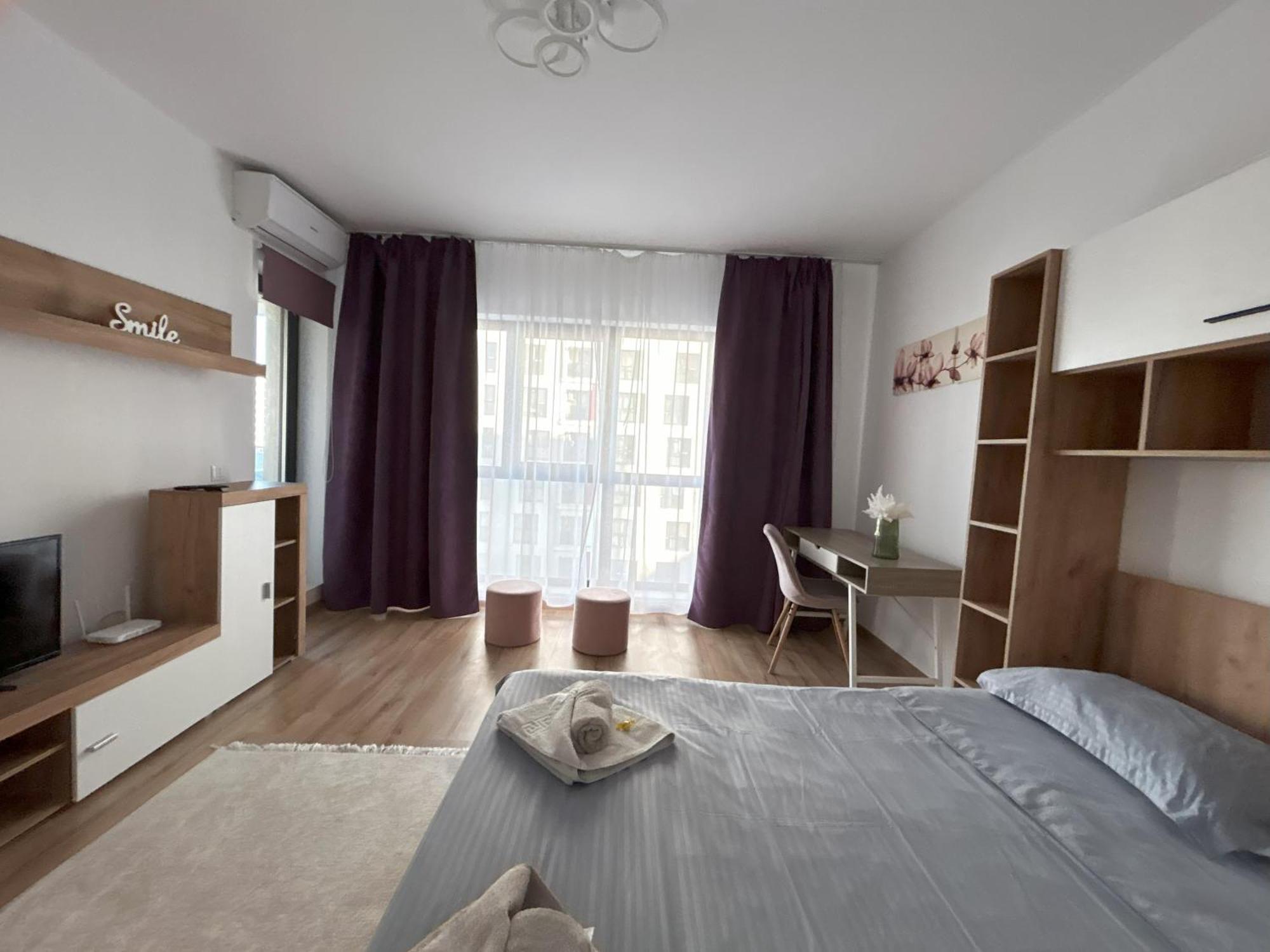 Urban Retreat With Balcony At Exigent Plaza - 06 Apartment Bucharest Exterior photo